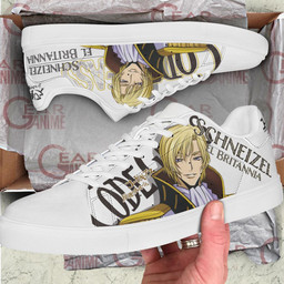 Code Geass Schneizel el Britamia Skate Shoes Custom Anime Shoes - 2 - GearOtaku