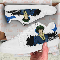 Spike Spiegel Skate Sneakers Custom Cowboy Bebop Anime Shoes - 2 - GearOtaku