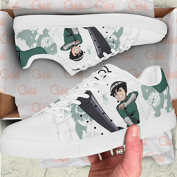 Rock Lee Skate Sneakers Custom NRT Anime Shoes - 2 - GearOtaku