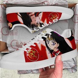 Sailor Mars Skate Shoes Sailor Moon Anime Custom Shoes PN10 - 2 - GearOtaku