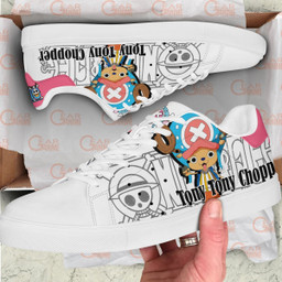 Chopper Skate Sneakers Custom Anime One Piece Shoes - 2 - GearOtaku