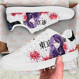 Tokyo Ghoul Rize Kamishiro Skate Sneakers Custom Anime Shoes - 4 - GearOtaku