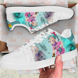 Dragon Ball Bulma Skate Sneakers Custom Anime Shoes - 2 - GearOtaku