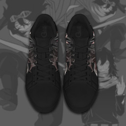 Shouta Aizawa Skate Shoes Black MHA Custom Anime Shoes - 3 - GearOtaku