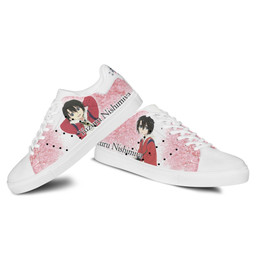Yuzuru Nishimiya Skate Sneakers Custom Anime A Silent Voice Shoes - 3 - GearOtaku