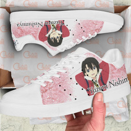 Yuzuru Nishimiya Skate Sneakers Custom Anime A Silent Voice Shoes - 2 - GearOtaku