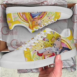Sailor Moon Skate Shoes Sailor Moon Anime Custom Shoes PN10 - 2 - GearOtaku