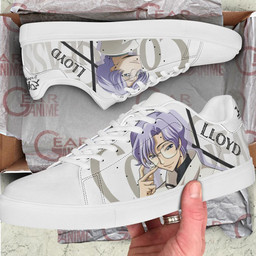 Code Geass Lloyd Skate Shoes Custom Anime Shoes - 2 - GearOtaku