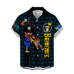 Brook Hawaiian Shirts Custom Anime Clothes NTT1503 NTT1503232010A-2-Gear-Otaku