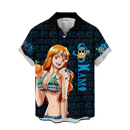 Nami Hawaiian Shirts Custom Anime Clothes NTT1503 NTT150323208A-2-Gear-Otaku