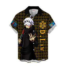 Trafalgar D. Law Hawaiian Shirts Custom Anime Clothes NTT1503 NTT1503232012A-2-Gear-Otaku