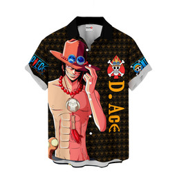 Portgas D. Ace Hawaiian Shirts Custom Anime Clothes NTT1503 NTT1503232013A-2-Gear-Otaku