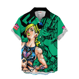 Jolyne Kujo Hawaiian Shirts Custom Anime Clothes NTT1503 NTT150323507A-2-Gear-Otaku