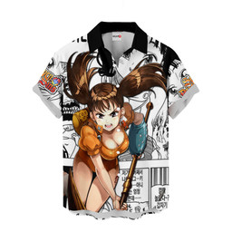 Diane Hawaiian Shirts Custom Seven Deadly Sins Manga Anime Clothes NTT1503 NTT150323607A-2-Gear-Otaku