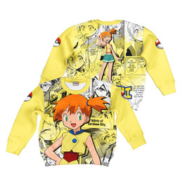 Kasumi Kids Hoodie Custom Pokemon Manga Anime Clothes PT2303 Gear Otaku