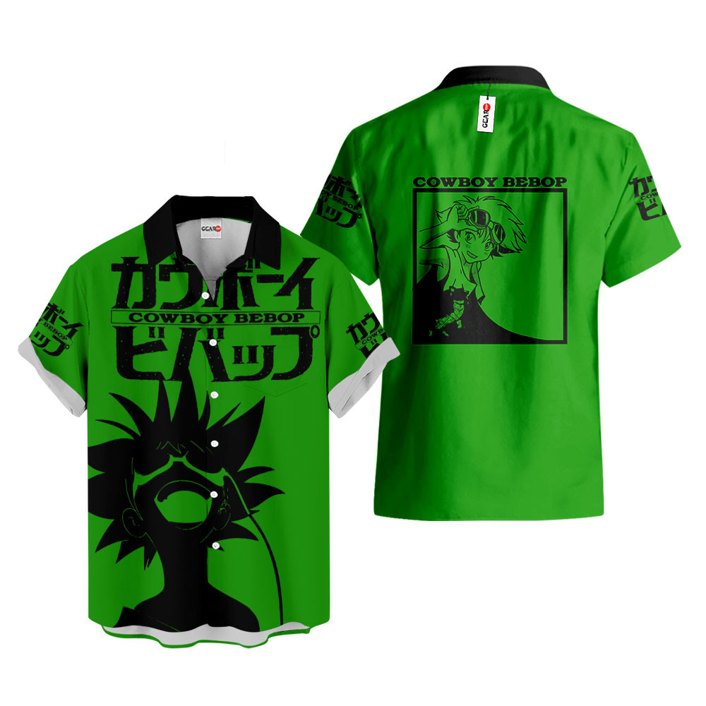Spike Spiegel Hawaiian Shirts Custom Manga Anime Clothes NTT1503-1-gear otaku