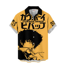 Spike Spiegel Hawaiian Shirts Custom Manga Anime Clothes NTT1503 NTT150323701A-2-Gear-Otaku