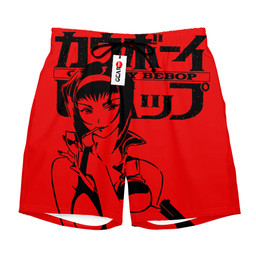 Faye Valentine Short Pants Custom Manga Anime Merch NTT1503 NTT150323702B-2-Gear-Otaku