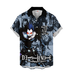 Ryuk Hawaiian Shirts Custom Manga Anime Clothes NTT1503 NTT150323003A-2-Gear-Otaku
