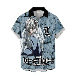 Nate River Hawaiian Shirts Custom Manga Anime Clothes NTT1503 NTT150323005A-2-Gear-Otaku