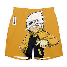 Soul Eater Soul Evans Short Pants Custom Anime Merch NTT1503 NTT150323802B-3-Gear-Otaku
