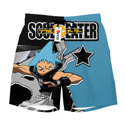 Soul Eater Black Star Short Pants Custom Anime Merch NTT1503 NTT150323804B-2-Gear-Otaku