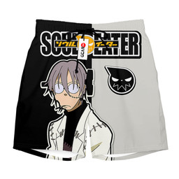 Soul Eater Franken Stein Short Pants Custom Anime Merch NTT1503 NTT150323806B-2-Gear-Otaku