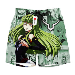 Code Geass C.C. Short Pants Custom Anime Merch NTT2403 NTT240323101B-2-Gear-Otaku