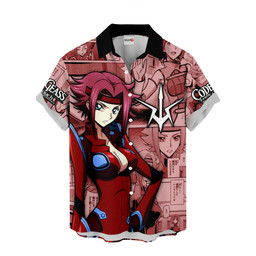 Code Geass Kallen Stadtfeld Hawaiian Shirts Custom Anime Clothes NTT2403 NTT240323104A-2-Gear-Otaku