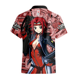 Code Geass Kallen Stadtfeld Hawaiian Shirts Custom Anime Clothes NTT2403 NTT240323104A-3-Gear-Otaku