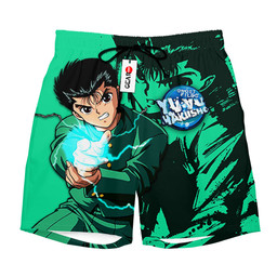 Yu Yu Hakusho Yusuke Urameshi Short Pants Custom Anime Merch NTT2403 NTT240323201B-2-Gear-Otaku