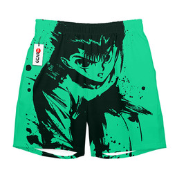 Yu Yu Hakusho Yusuke Urameshi Short Pants Custom Anime Merch NTT2403 NTT240323201B-3-Gear-Otaku