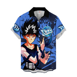 Yu Yu Hakusho Hiei Hawaiian Shirts Custom Anime Clothes NTT2403 NTT240323202A-2-Gear-Otaku