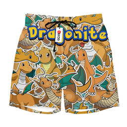 Dragonite Short Pants Custom Pokemon Anime Merch NTT2403 NTT2403233010B-2-Gear-Otaku
