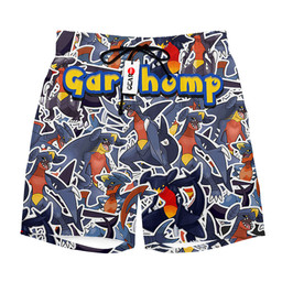 Garchomp Short Pants Custom Anime Merch NTT2403 NTT2403233014B-2-Gear-Otaku