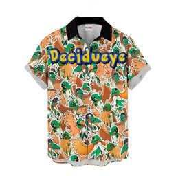 Decidueye Hawaiian Shirts Custom Anime Clothes NTT2403 NTT2403233025A-2-Gear-Otaku