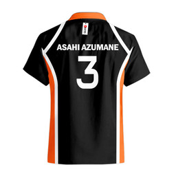 Asahi Azumane Hawaiian Shirts Custom Anime Clothes NTT1004 NTT100423103A-3-Gear-Otaku