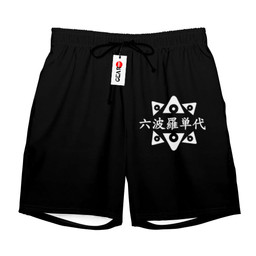 Rokuhara Tandai Gang Short Pants Custom Anime Costume NTT1904 NTT190423309B-2-Gear-Otaku
