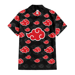 Akatsuki Black Hawaiian Shirts Custom Anime Merch Clothes NTT1005 NTT100523101A-3-Gear-Otaku
