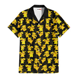 Pikachu Hawaiian Shirts Custom Anime Merch Clothes NTT1005 NTT100523701-2-Gear-Otaku