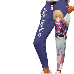 Ruby Hoshino Joggers Oshi no Ko Anime Custom Sweatpants HA1905 Gear Otaku