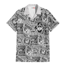 Nami Wanted Anime Hawaiian Shirts Custom Manga Merch Clothes NTT1605 NTT160523106-2-Gear-Otaku