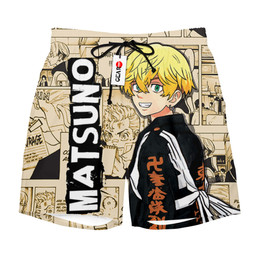 Chifuyu Matsuno Short Pants Manga Anime Custom Clothes NTT3005 NTT300523102B-2-Gear-Otaku
