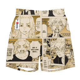 Manjiro Sano Mikey Short Pants Manga Anime Custom Clothes NTT3005 NTT300523101B-3-Gear-Otaku