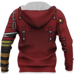 Trigun Vash The Stampede Shirt Costume Uniform Anime Hoodie Sweater - 6 - Gear Otaku