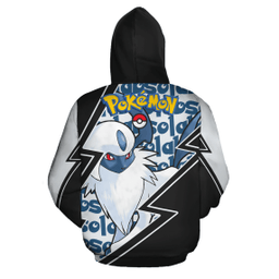 Absol Zip Hoodie Costume Pokemon Shirt Fan Gift Idea VA06 - 3 - Gear Otaku