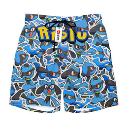 Riolu Short Pants Custom Anime Merch NTT2403 NTT2403233031B-2-Gear-Otaku