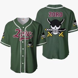 Roronoa Zoro Symbol Anime Jersey Shirt Custom Merch Clothes VA1605 Gear Otaku