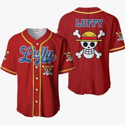 Monkey D. Luffy Symbol Anime Jersey Shirt Custom Merch Clothes VA1605 Gear Otaku