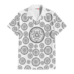Transmutation Circle Symbols Anime Hawaiian Shirts Custom Merch Clothes NTT2405 NTT240523204A-2-Gear-Otaku